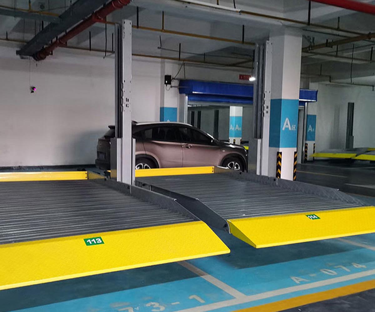 肅北四柱式停車立體車庫回收