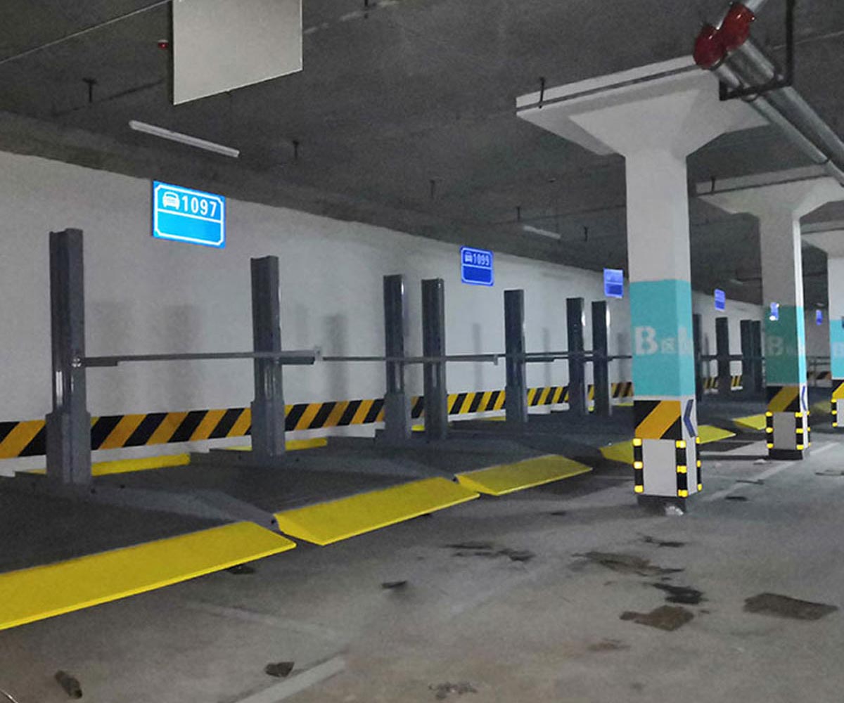 正寧地下室簡易式立體停車位過驗收