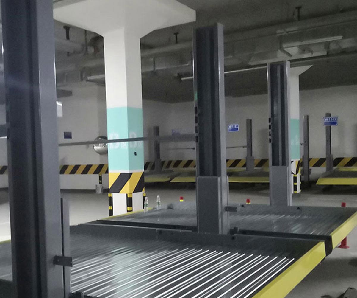 正寧家用立體停車過驗收
