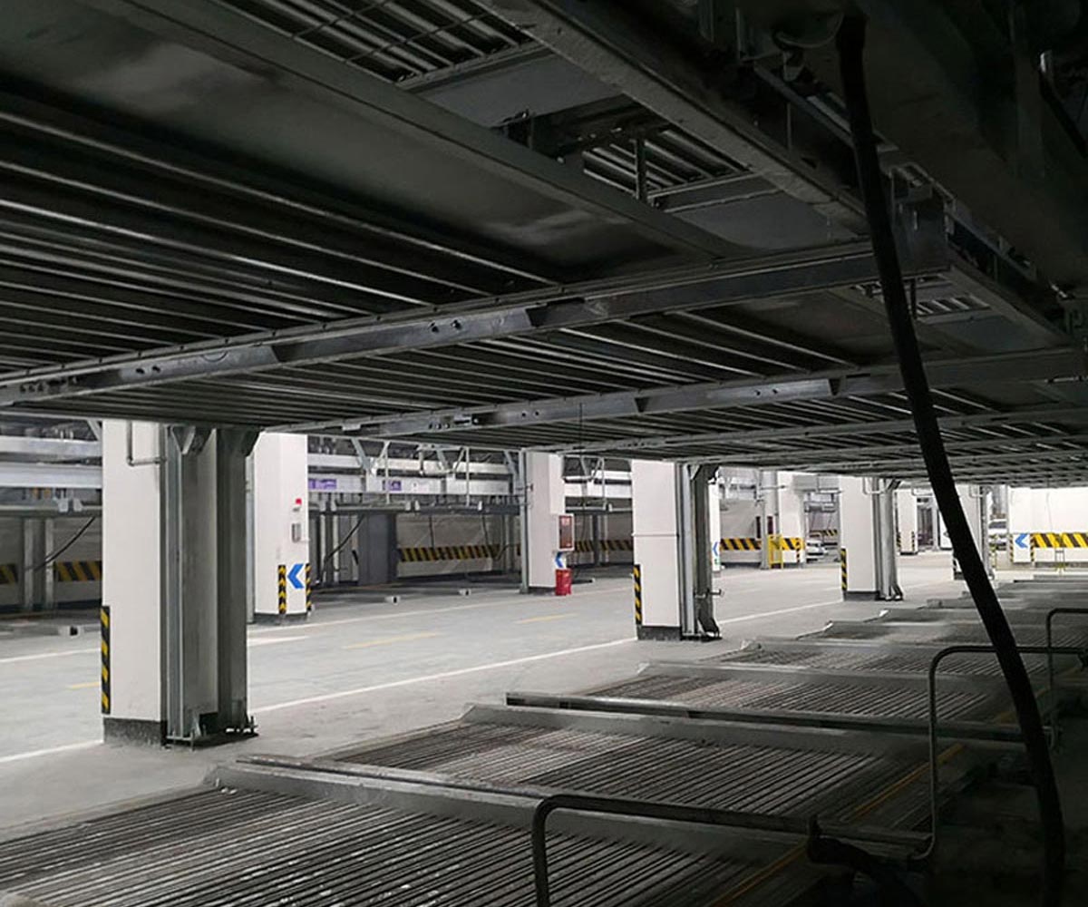 正寧雙層升降式機械停車場出租