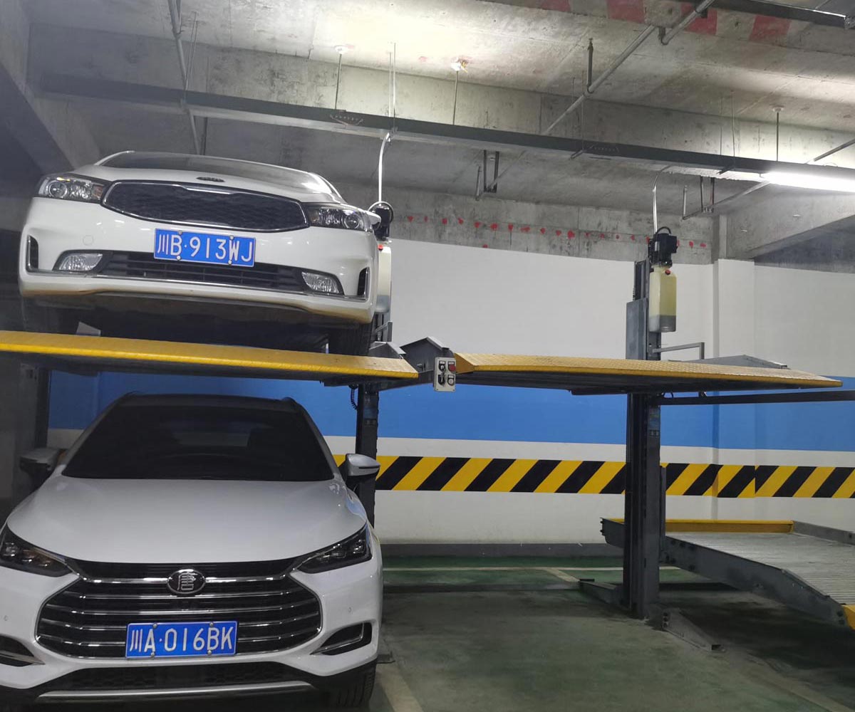 臨洮雙層升降平移立體停車位維保