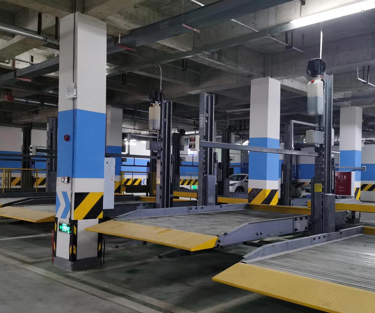 肅南兩層PSH型機械停車設備維保