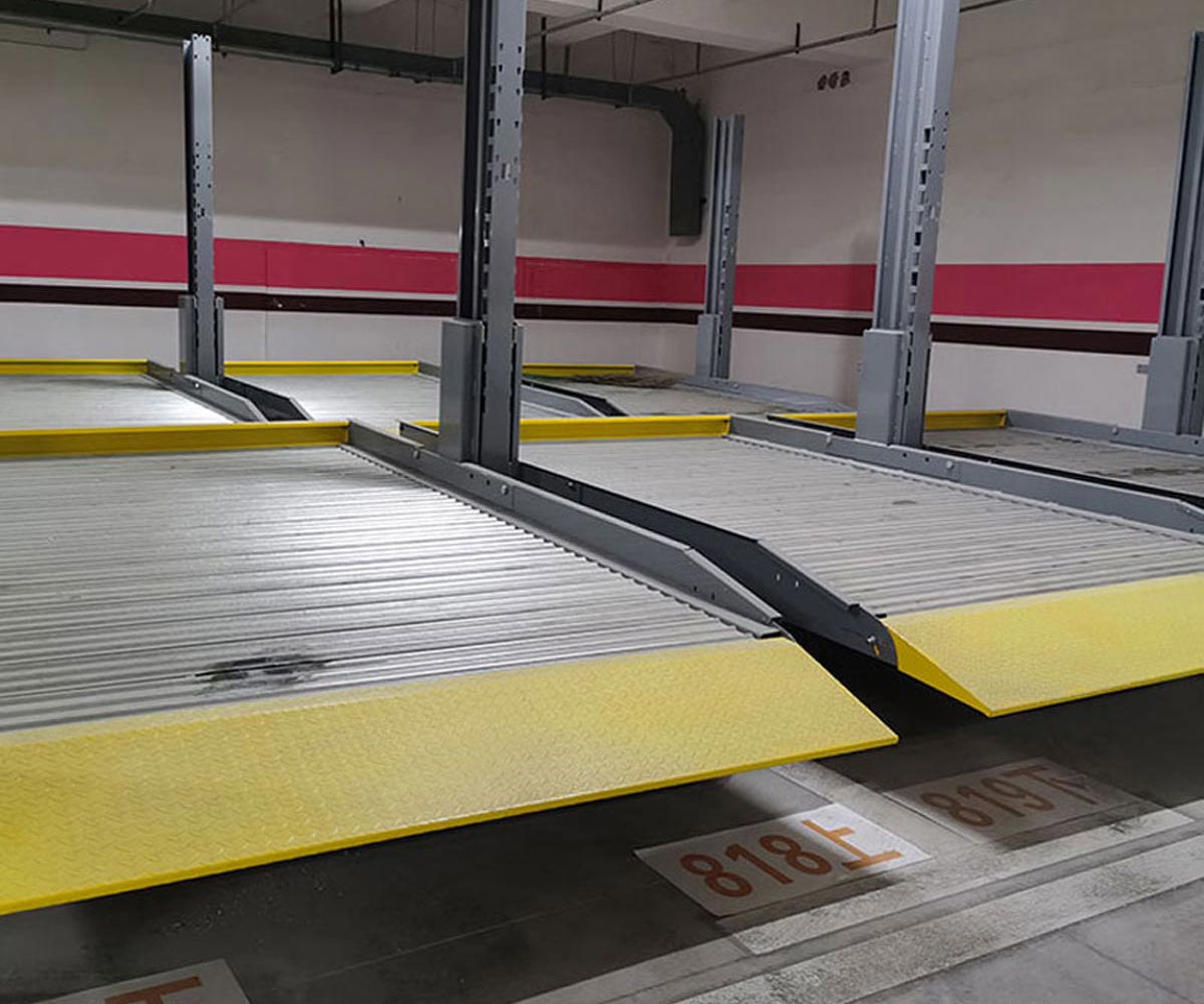 肅南兩層簡易類機械式立體停車設備二手