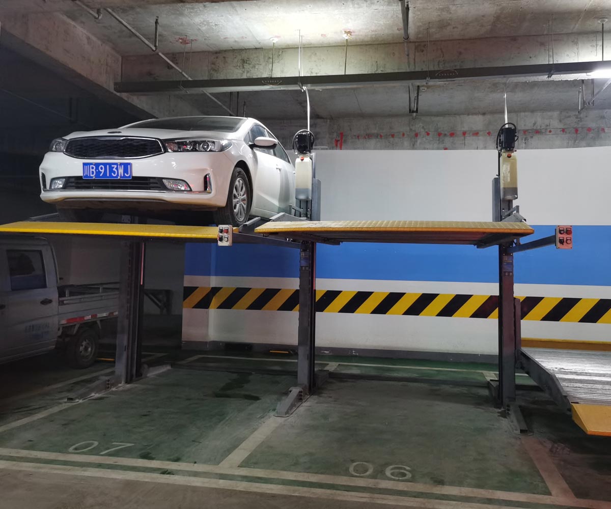 肅南升降式機械立體車庫