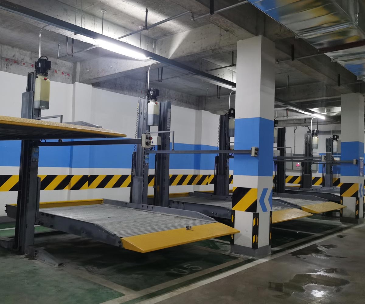 永靖俯仰式智能停車設備