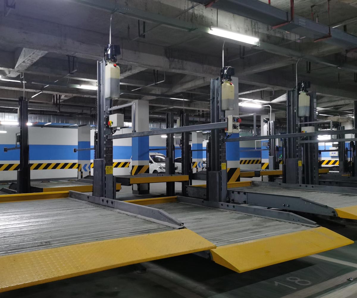 渭源2層升降式機械式停車庫