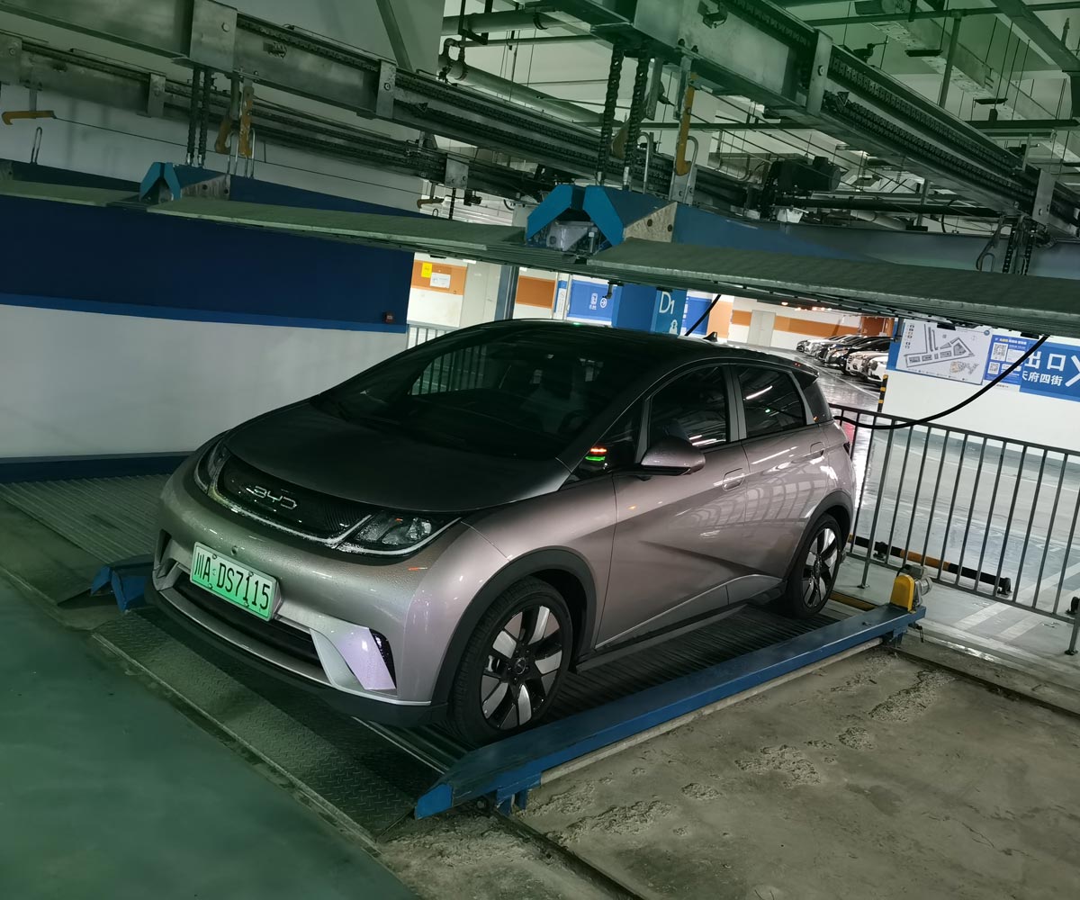 永靖兩層升降橫移式機械停車位
