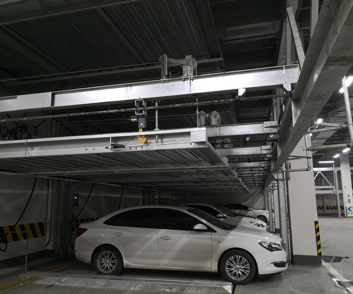 渭源二層升降機械停車場