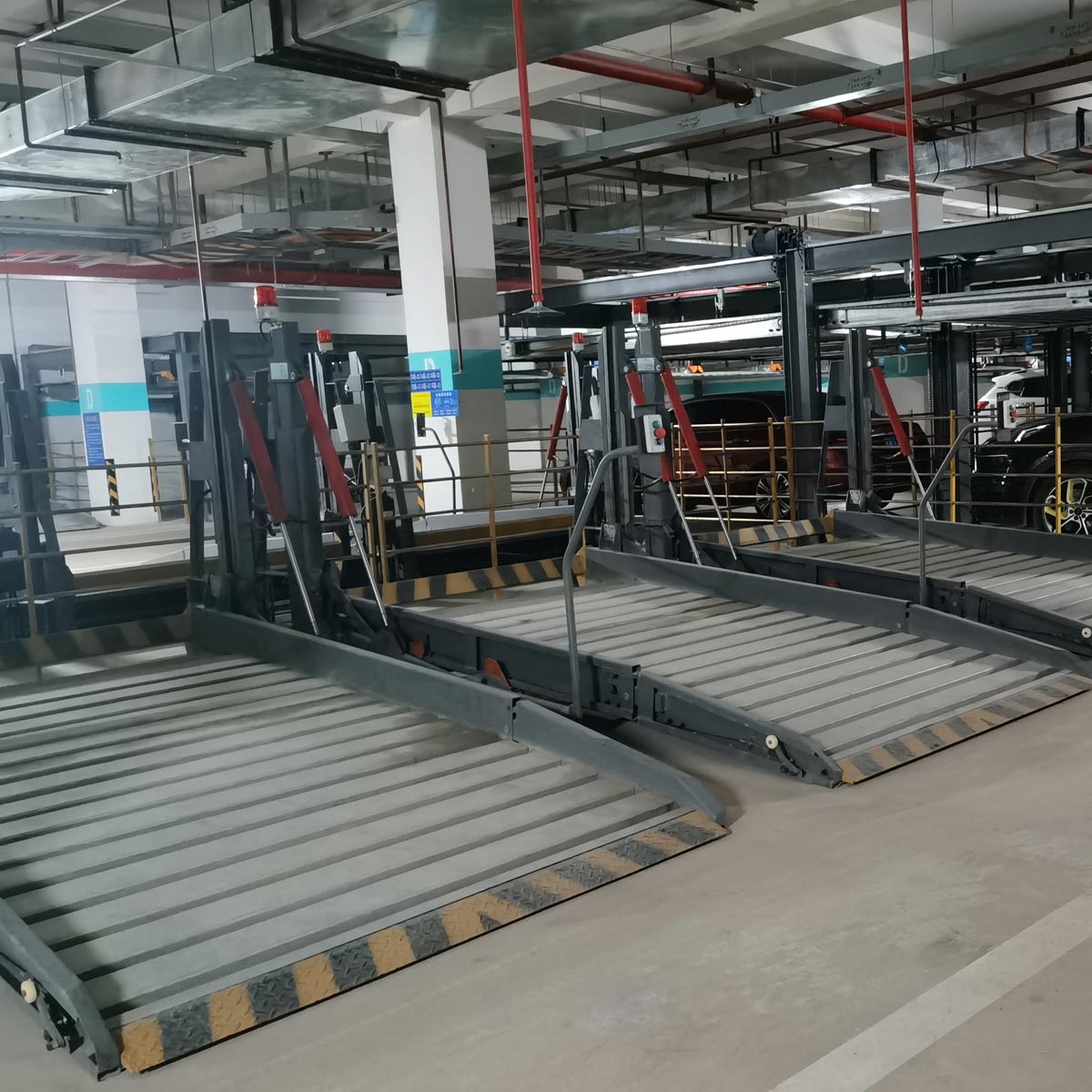 家用升降式機械式立體車庫維保俯仰簡易式停車設備租賃經營